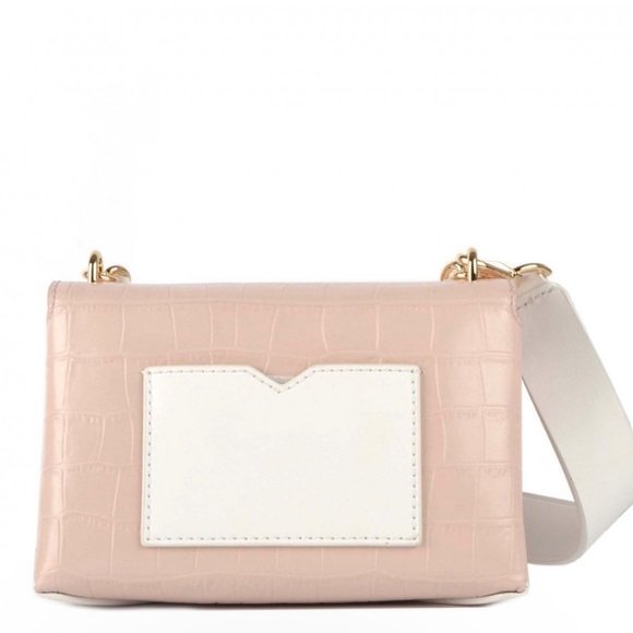 Michael Kors Extra Small Crocodile Embossed Leather Crossbody Bag - Picture 2 of 5